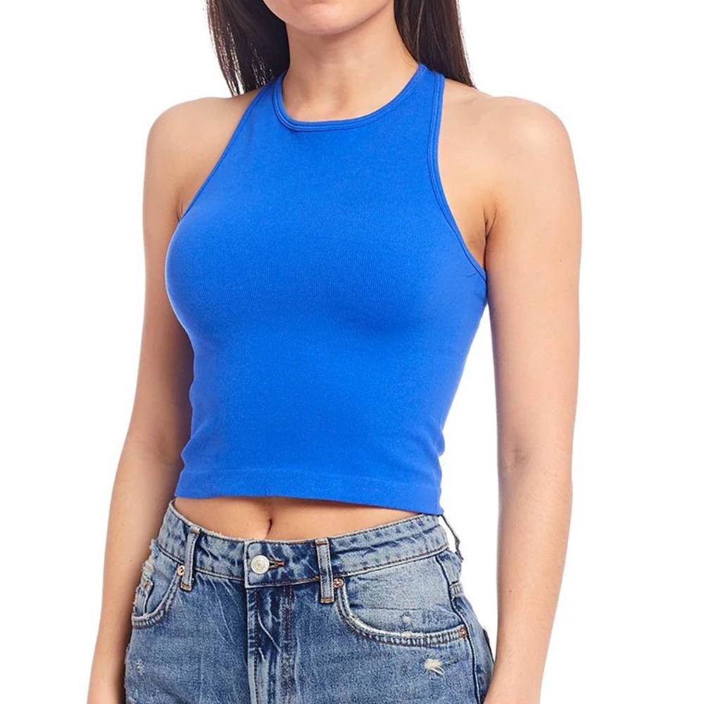Hayley Racerback Brami, Cobalt, M/L